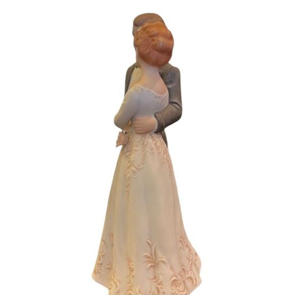 Enesco 1982 "On the Day We Were Wed" Bride and Groom figurine - Picture 4 of 7